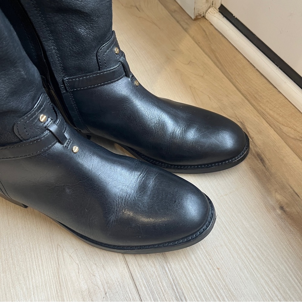 Tory Burch Simone Riding Boots Size 8M - Picture 5 of 15